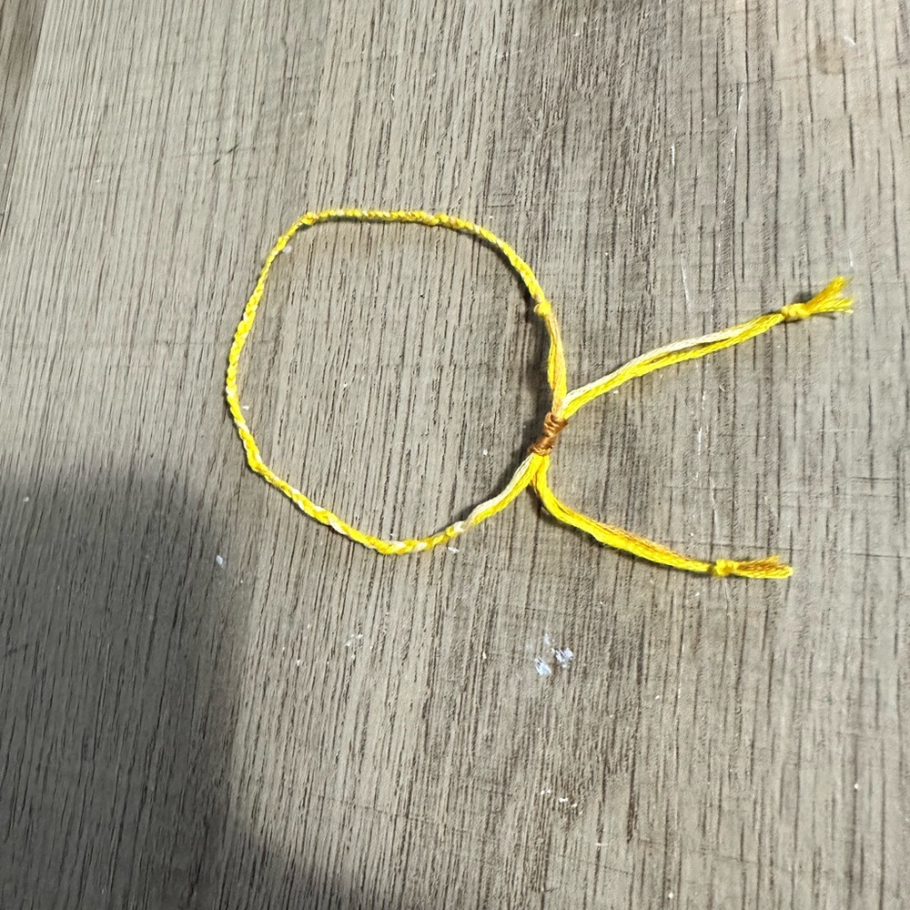 Handmade bracelet- braided- adjustable